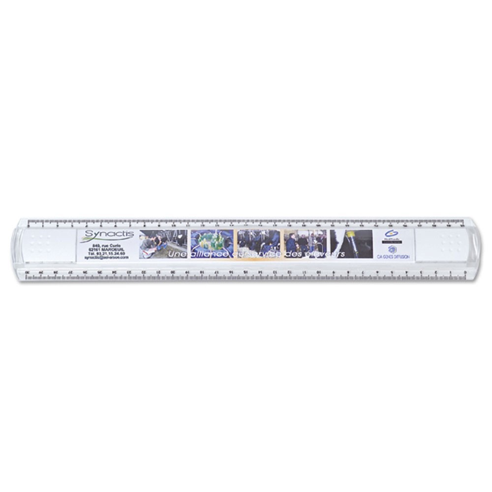 REGLE PUBLICITAIRE VISUEL 30 cm