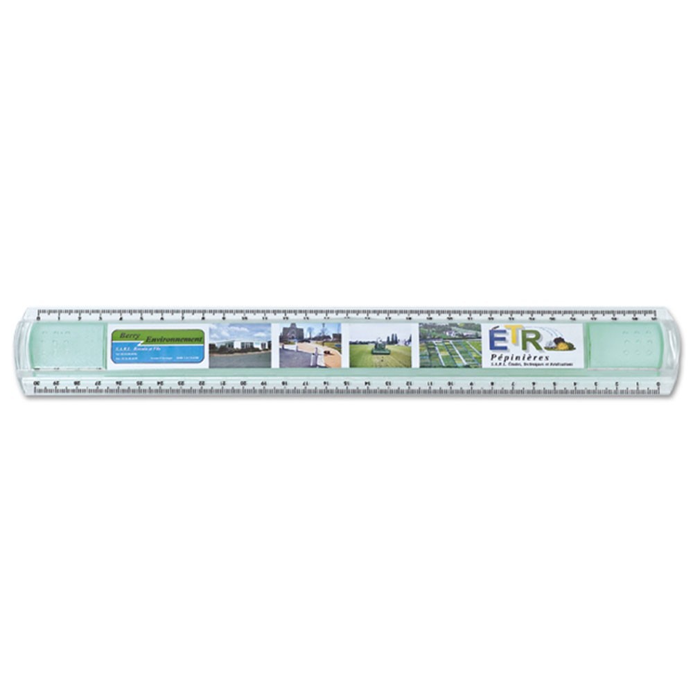 REGLE PUBLICITAIRE VISUEL 30 cm