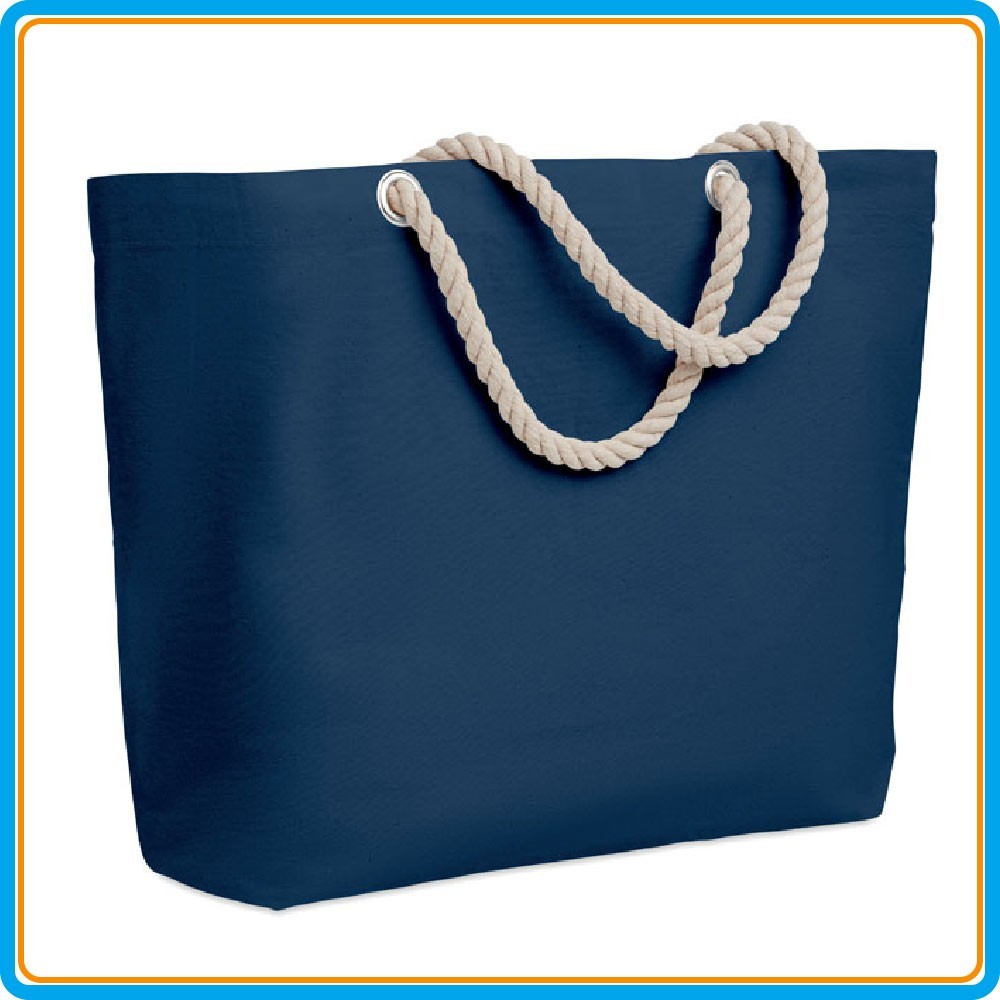 Sac de plage corde - Bleu marine