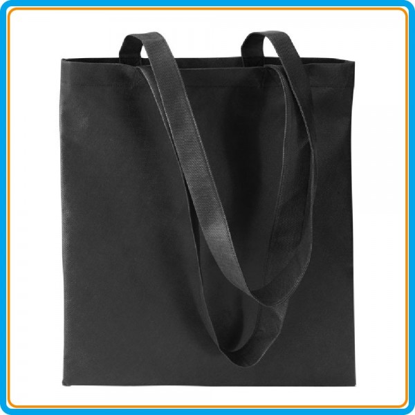 Sac shopping non tissé - Noir