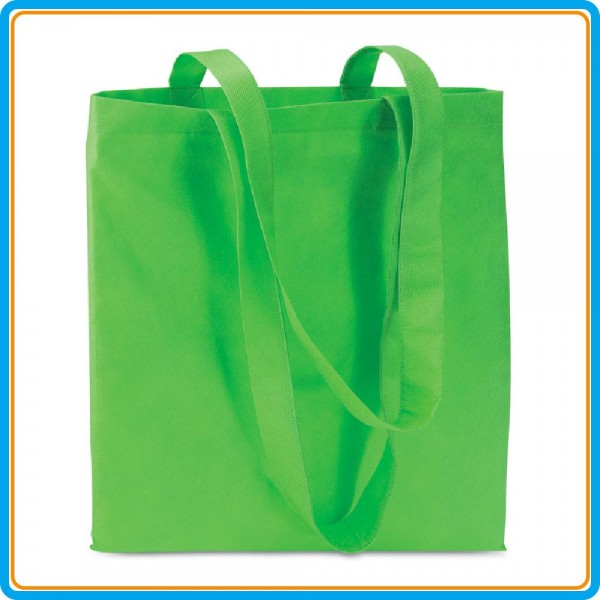 Sac shopping non tissé - Vert