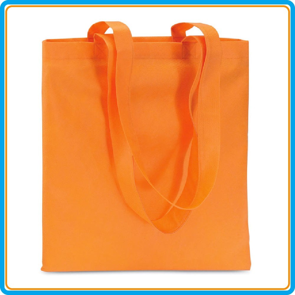 Sac shopping non tissé - Orange