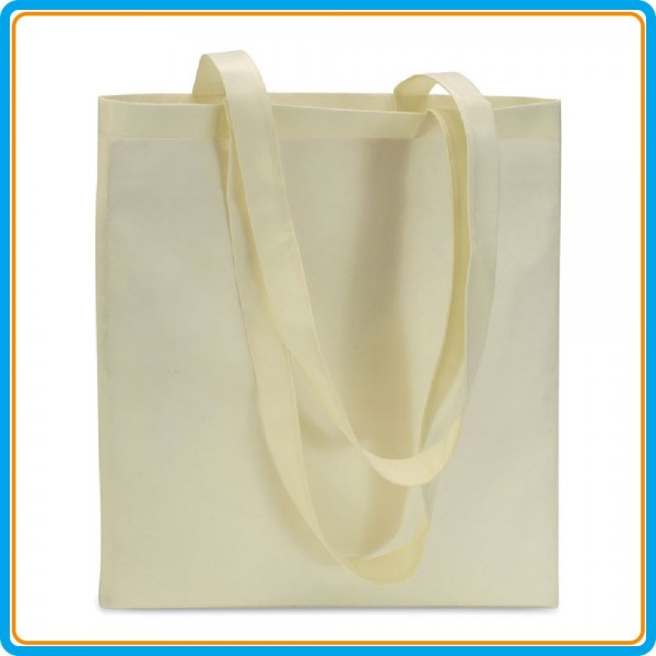 Sac shopping non tissé - Ecru