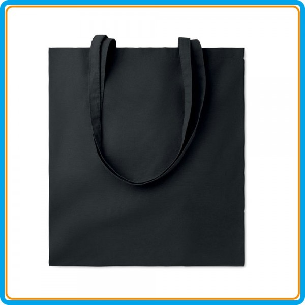 Sac Shopping Coton Color+ en noir