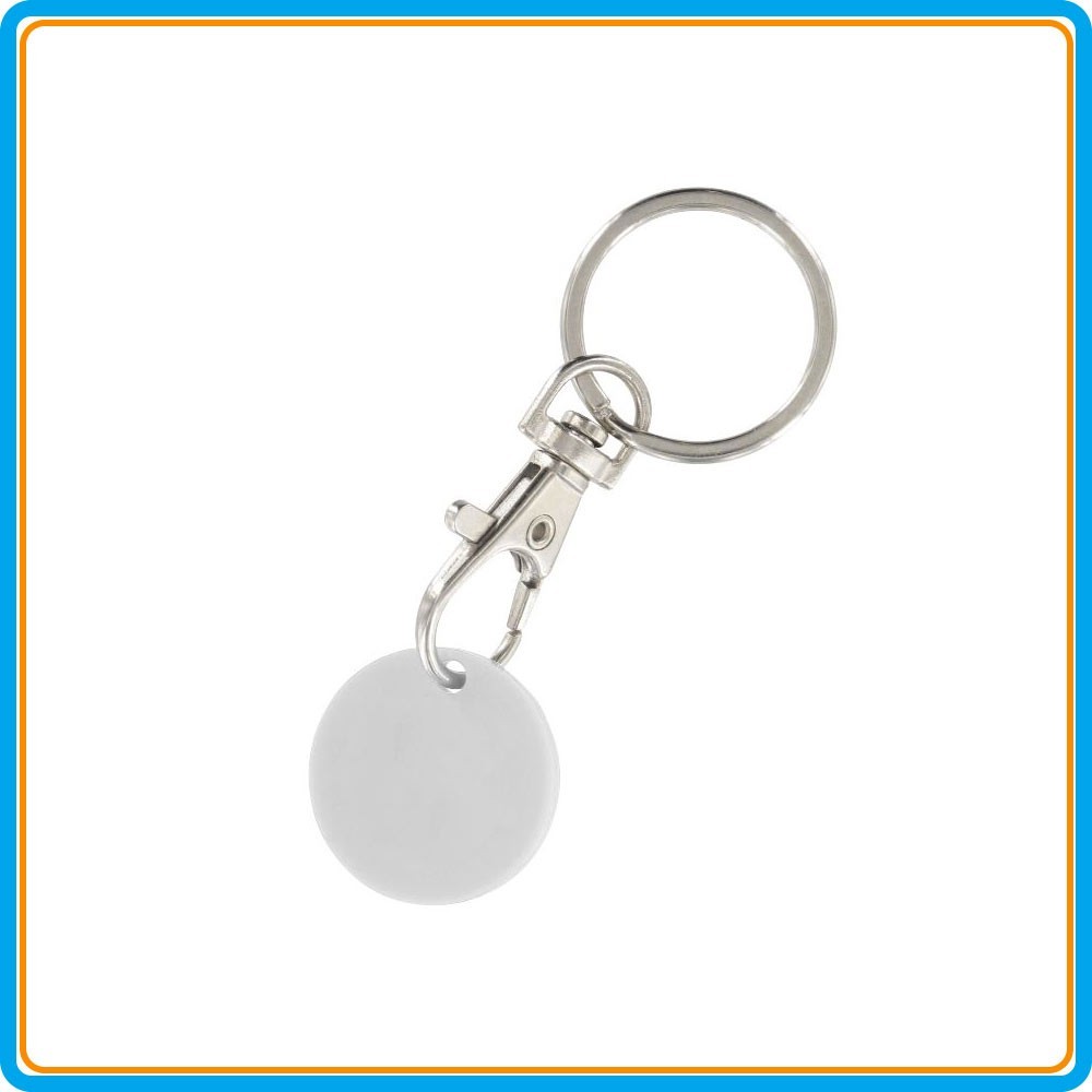 Porte-clés jeton PVC