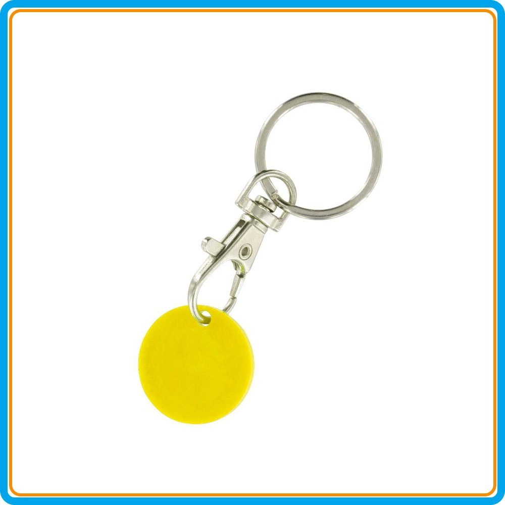 Porte-clés jeton PVC