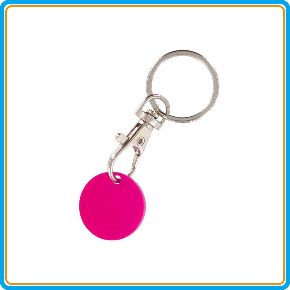Porte-clés jeton PVC