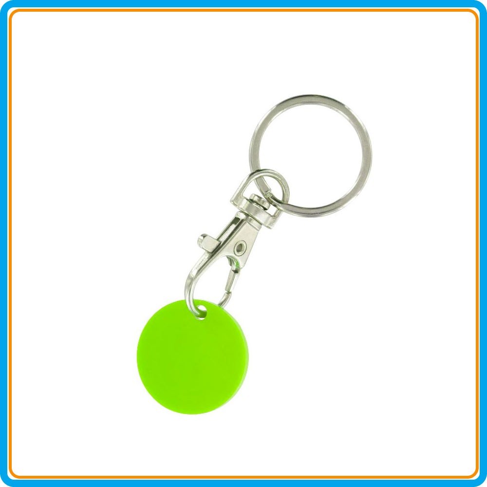 Porte-clés jeton PVC
