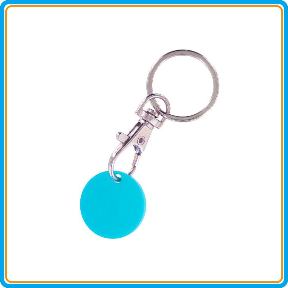 Porte-clés jeton PVC
