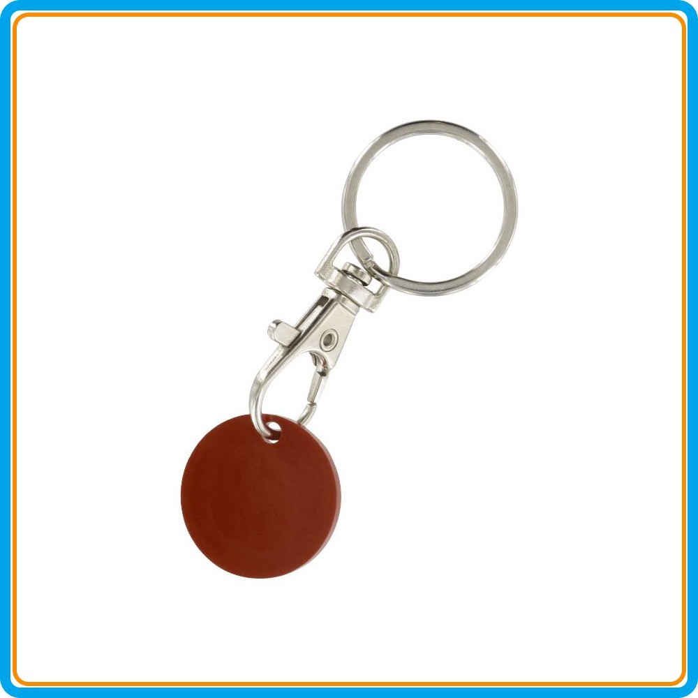 Porte-clés jeton PVC