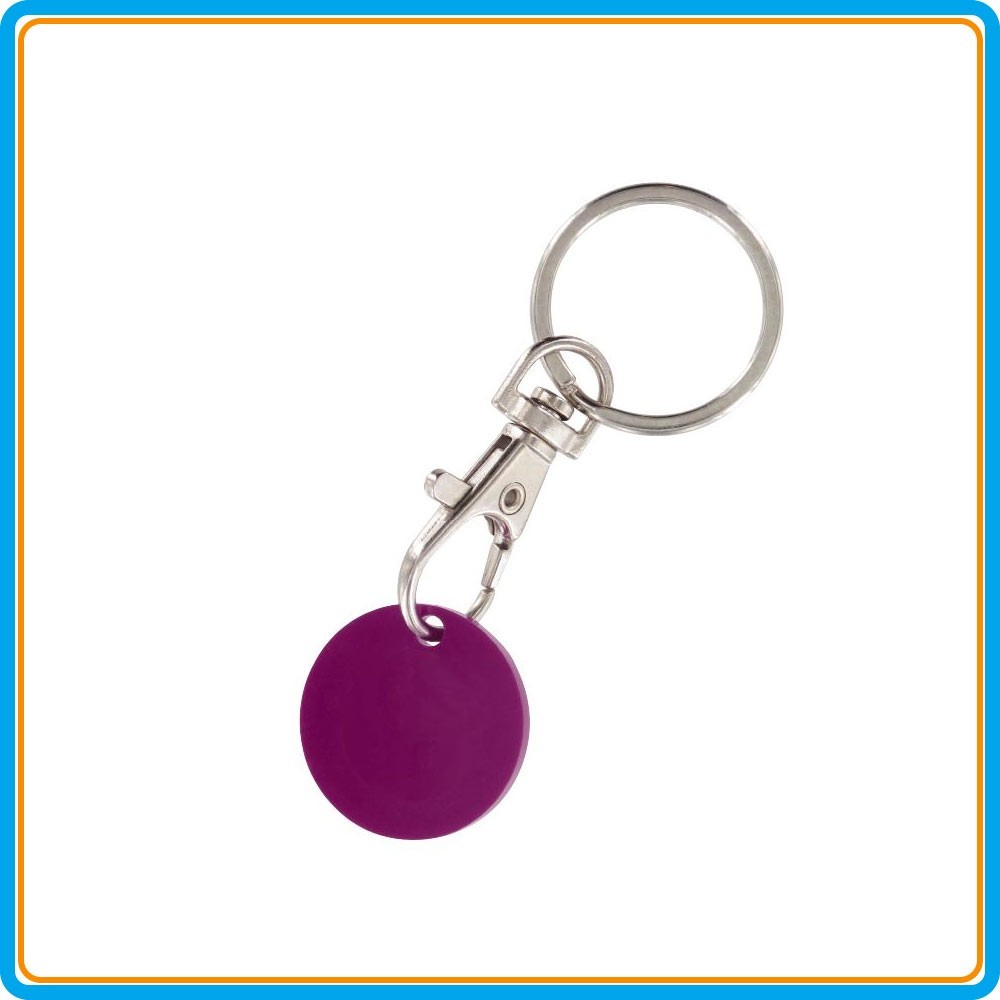 Porte-clés jeton PVC