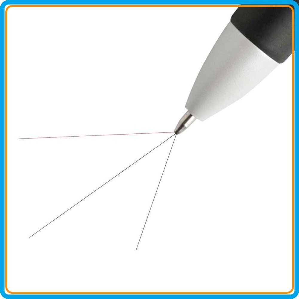 Stylo tactile Triple Touch 4 mines - Blanc