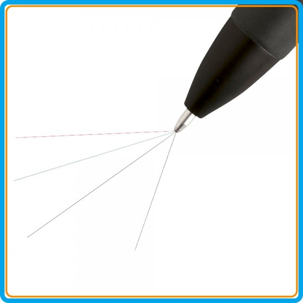 Stylo tactile Triple Touch 4 mines - Noir