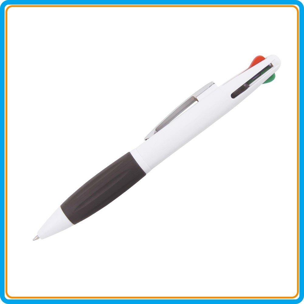 Stylo 4 couleurs Pax - Noir