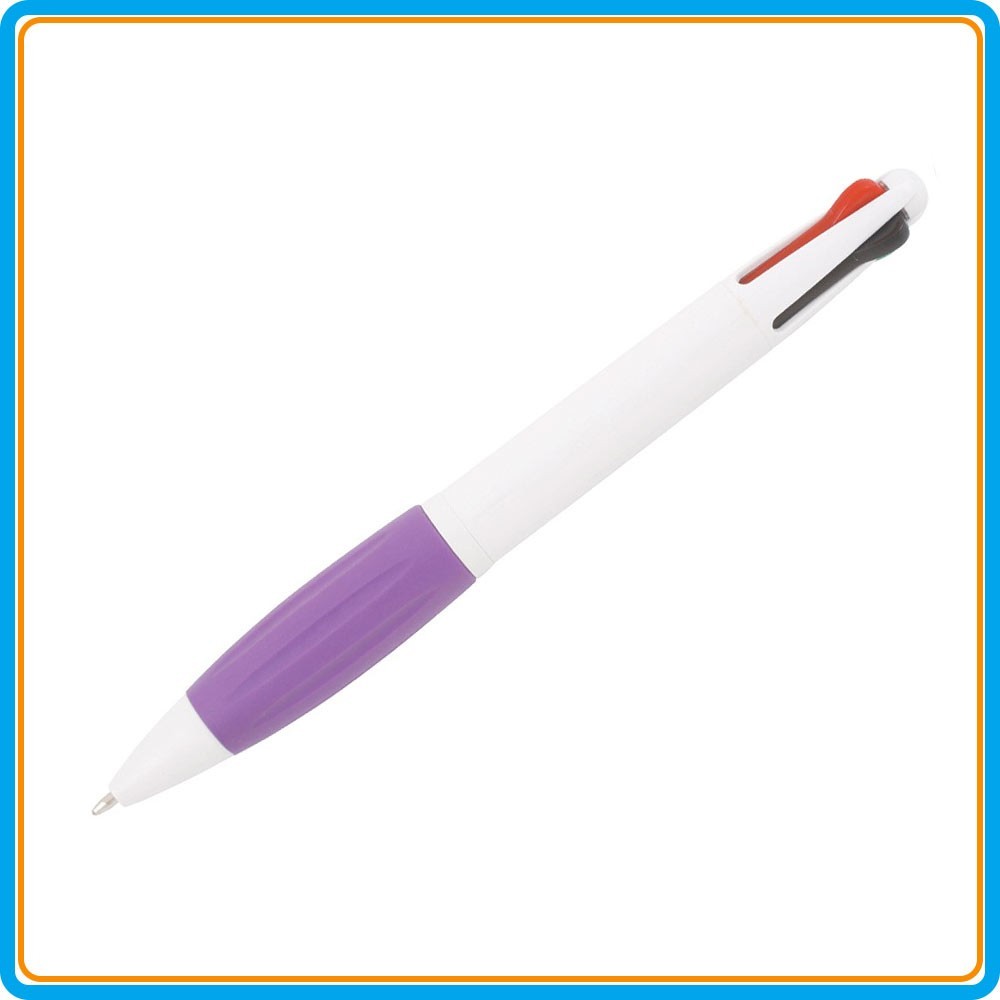 Stylo 4 couleurs Pax - Violet