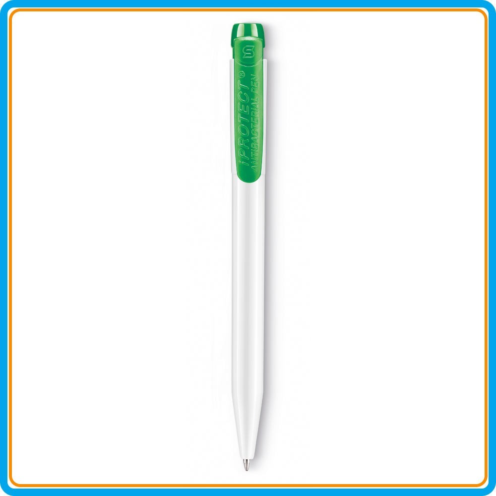 Stylo bille iProtect® antibactérien - Vert