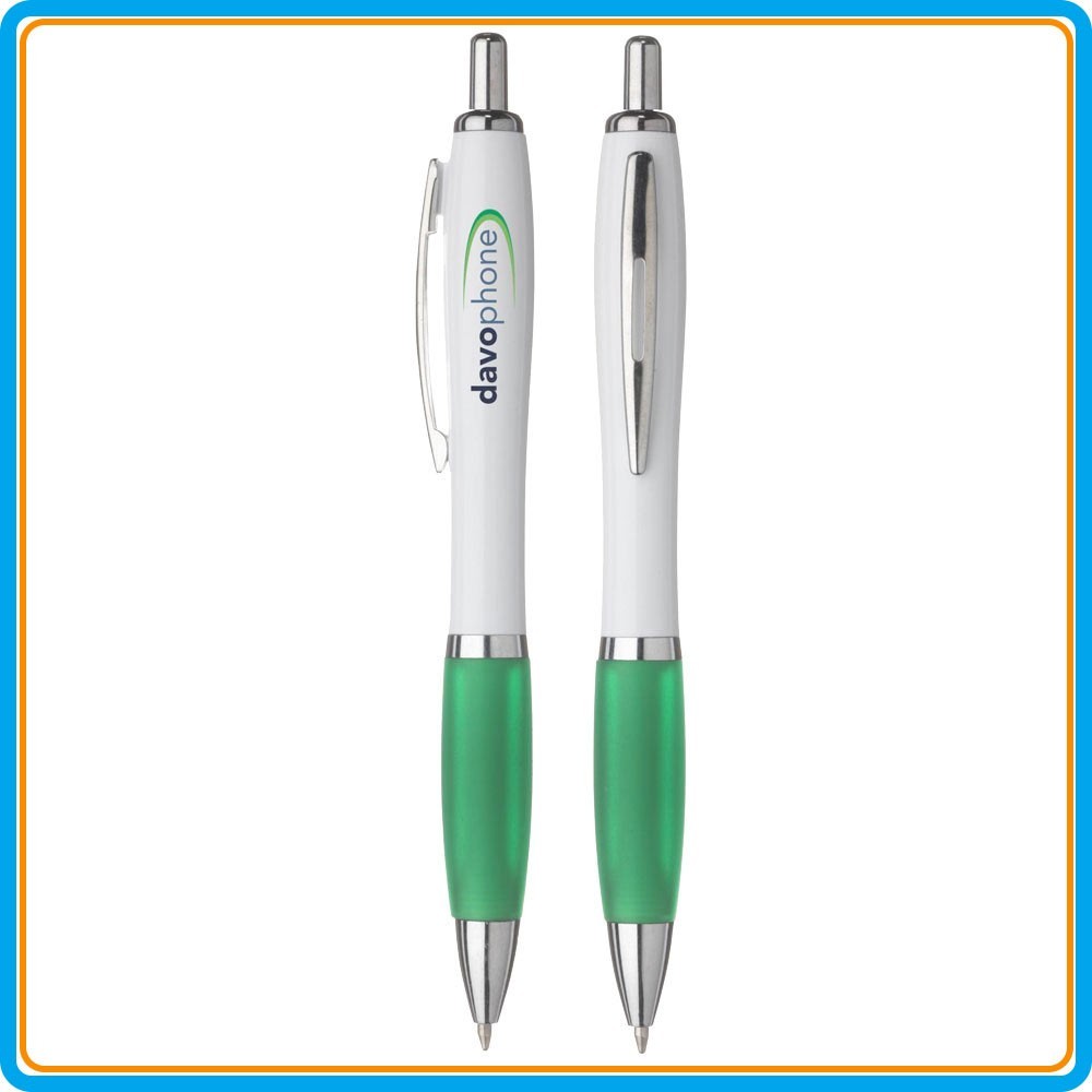 Stylo bille Athos White - Vert