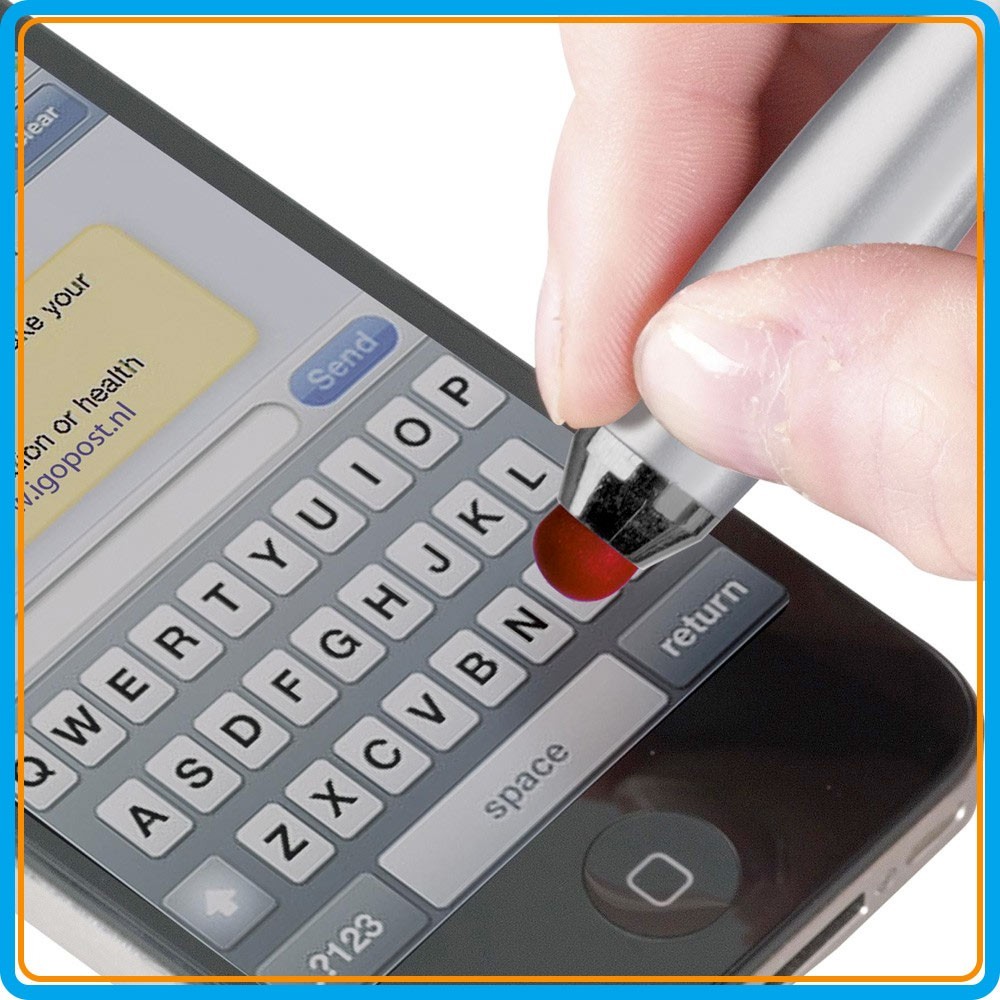 Stylo Tactile Athos Touch - Rouge