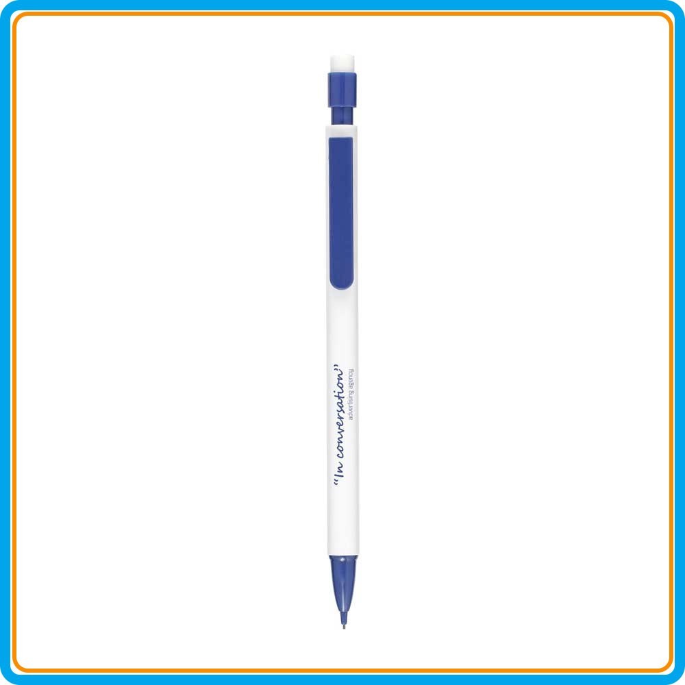 Porte-mine SignPoint Publicitaire - Blanc/Bleu