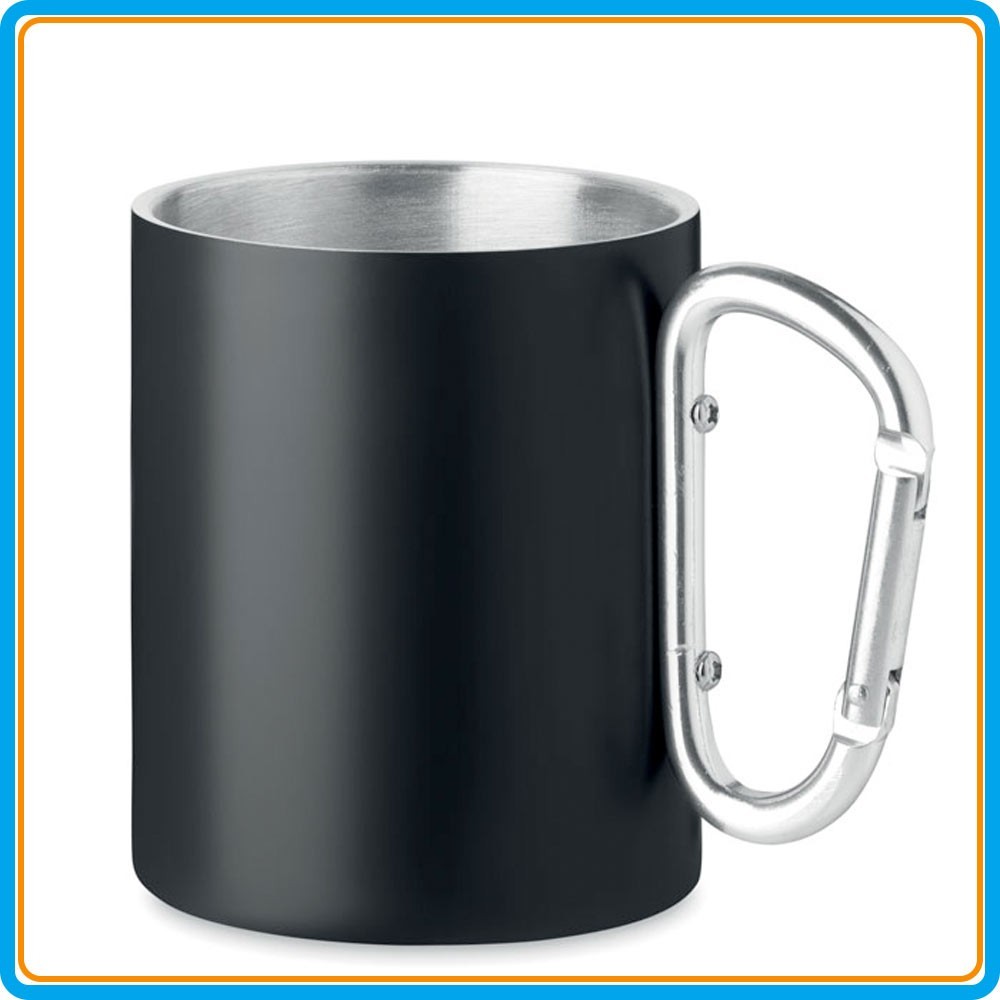 Mug acier Inox Trumba - Noir