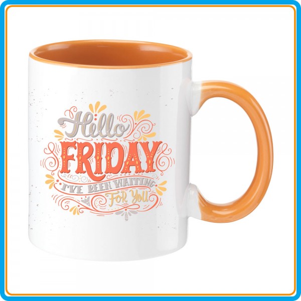 Mug Full Color Céramique - Orange