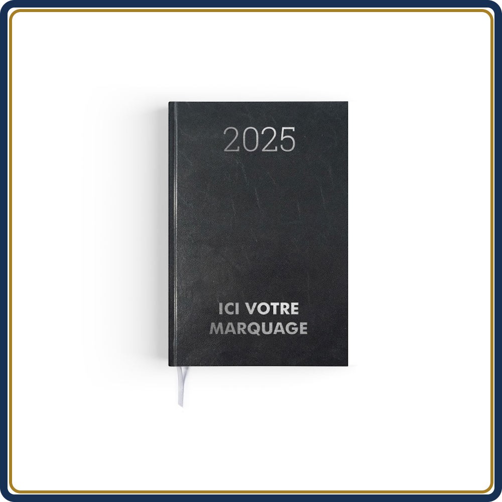 AGENDA CARRÉ 1 JOUR EMBOÎTÉ MARANO - 2025 | Le Calendrier Pub