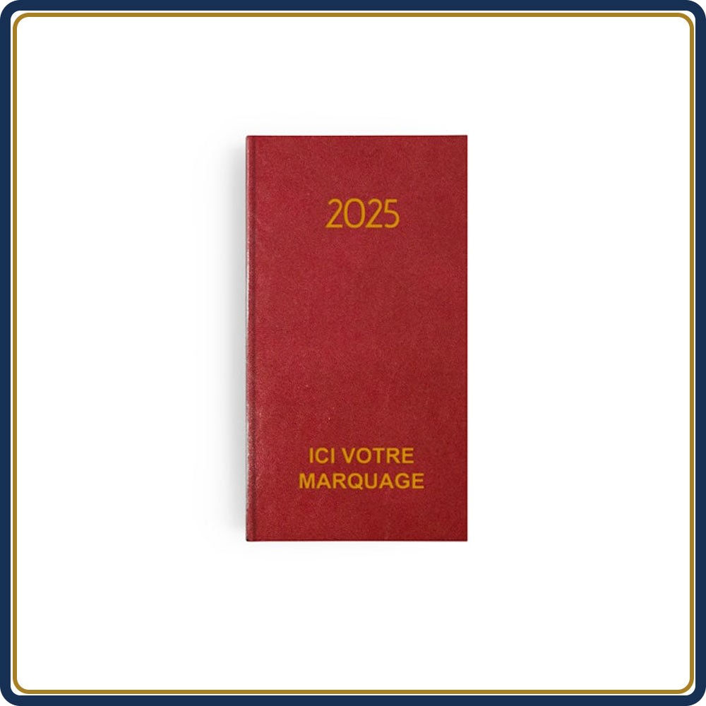 AGENDA POCHE EMBOÎTÉ PARIS - 2025 | Le Calendrier Pub