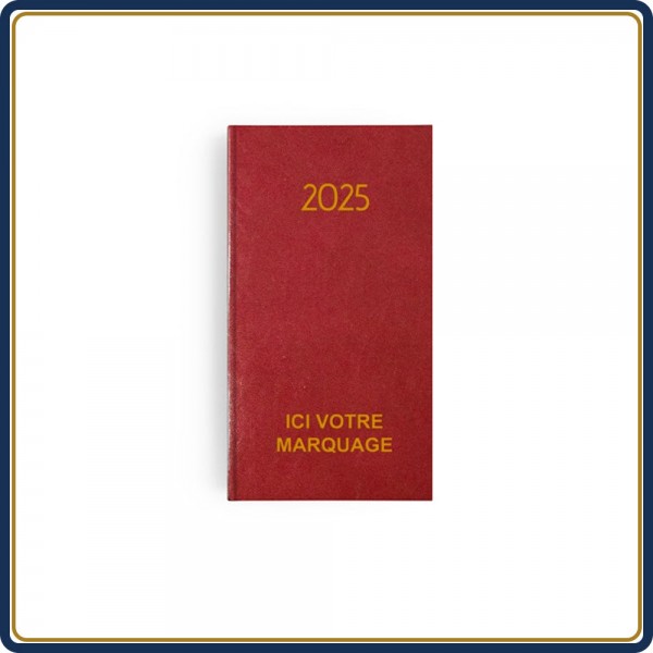 AGENDA POCHE EMBOÎTÉ PARIS - 2025 | Le Calendrier Pub