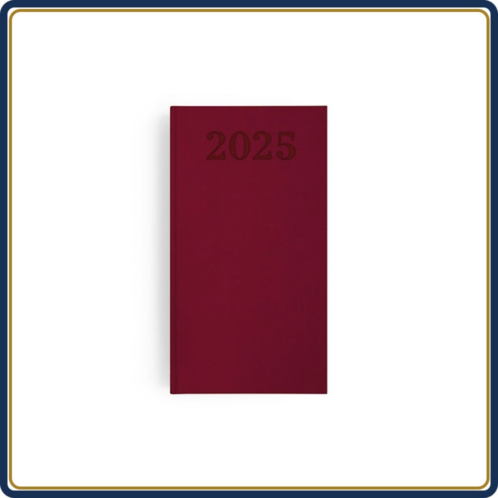 AGENDA POCHE EMBOÎTÉ PREMIUM - 2025 | Le Calendrier Pub