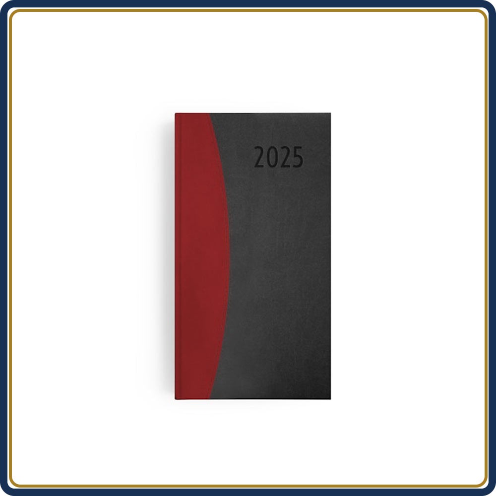 AGENDA POCHE EMBOÎTÉ PRESTIGE - 2025 | Le Calendrier Pub