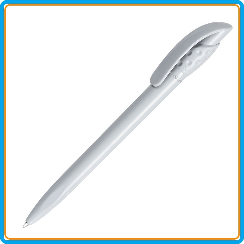 STYLO ANTIBACTERIEN GOLFF SAFETOUCH | Le Calendrier Pub | Gris