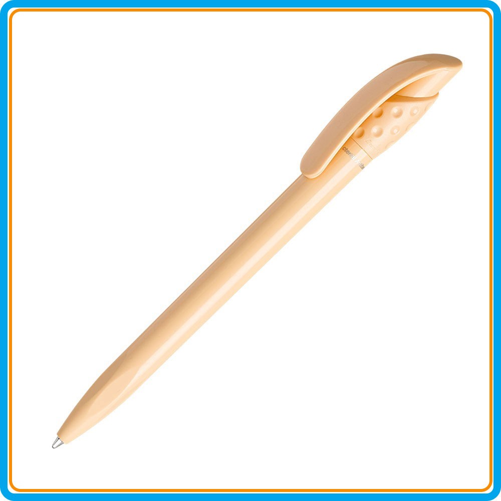 STYLO ANTIBACTERIEN GOLFF SAFETOUCH | Le Calendrier Pub | Orange