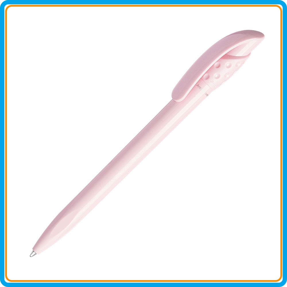 STYLO ANTIBACTERIEN GOLFF SAFETOUCH | Le Calendrier Pub | Rose