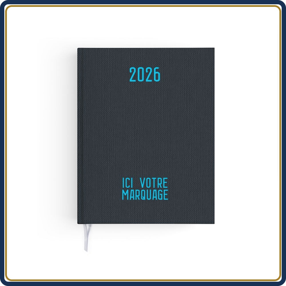 AGENDA SEMAINIER TOILÉ - 2026 | Le Calendrier Pub