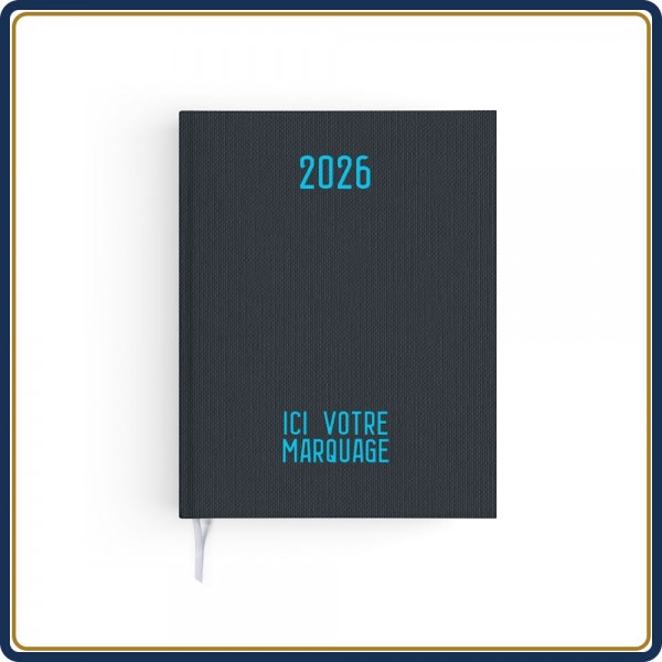 AGENDA SEMAINIER TOILÉ - 2026 | Le Calendrier Pub