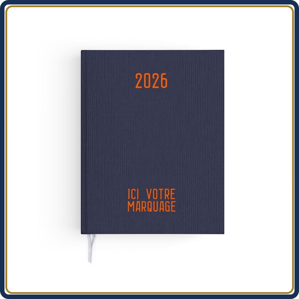 AGENDA SEMAINIER TOILÉ - 2026 | Le Calendrier Pub
