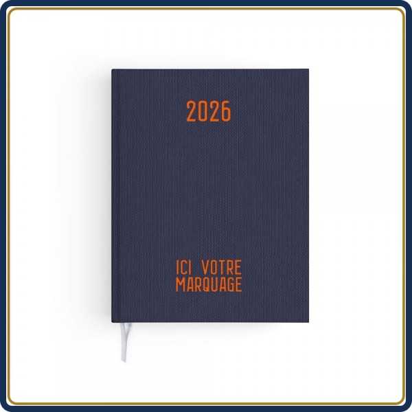 AGENDA SEMAINIER TOILÉ - 2026 | Le Calendrier Pub