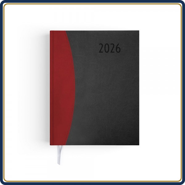 AGENDA SEMAINIER PRESTIGE BICOLORE - 2026 | Le Calendrier Pub