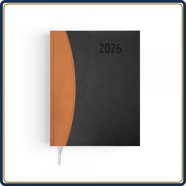 AGENDA SEMAINIER PRESTIGE BICOLORE - 2026 | Le Calendrier Pub