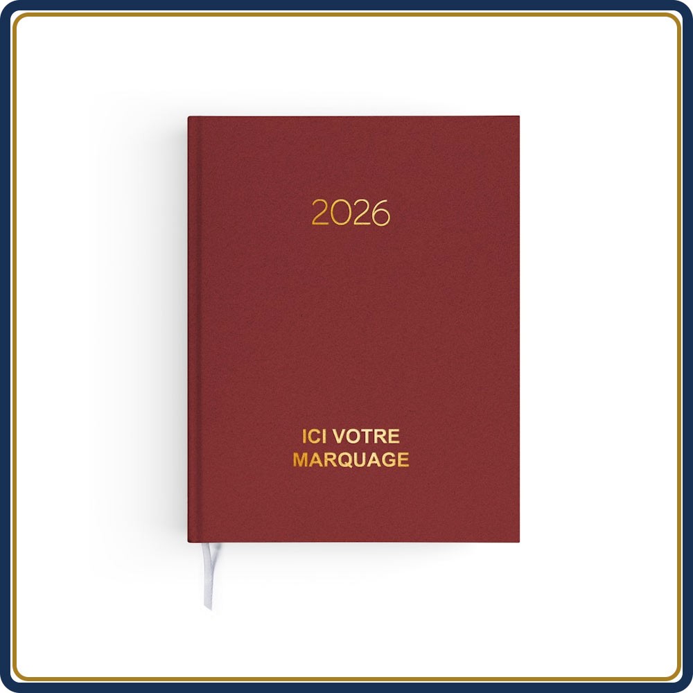 AGENDA SEMAINIER NATUREL - 2026 | Le Calendrier Pub