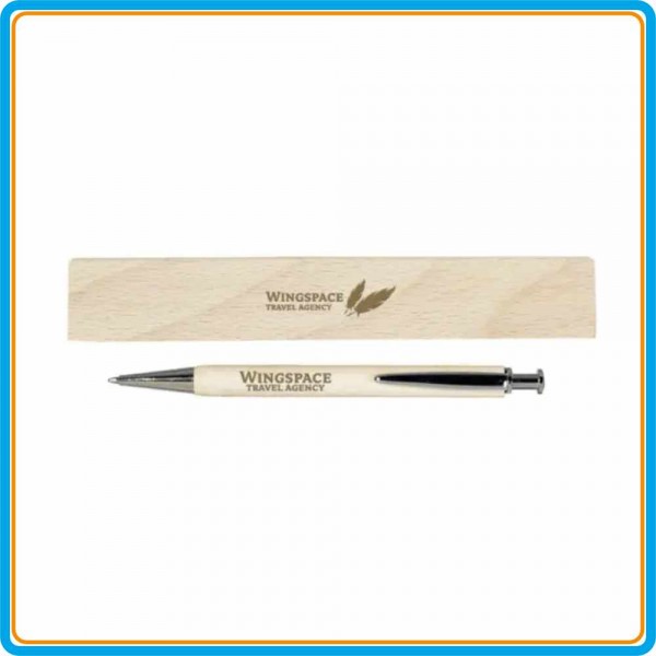 STYLO BILLE BOIS ECO-WOOD | Le Calendrier Pub