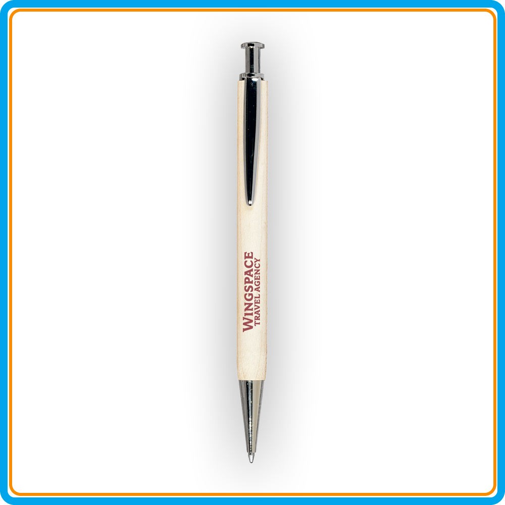 STYLO BILLE BOIS ECO-WOOD | Le Calendrier Pub