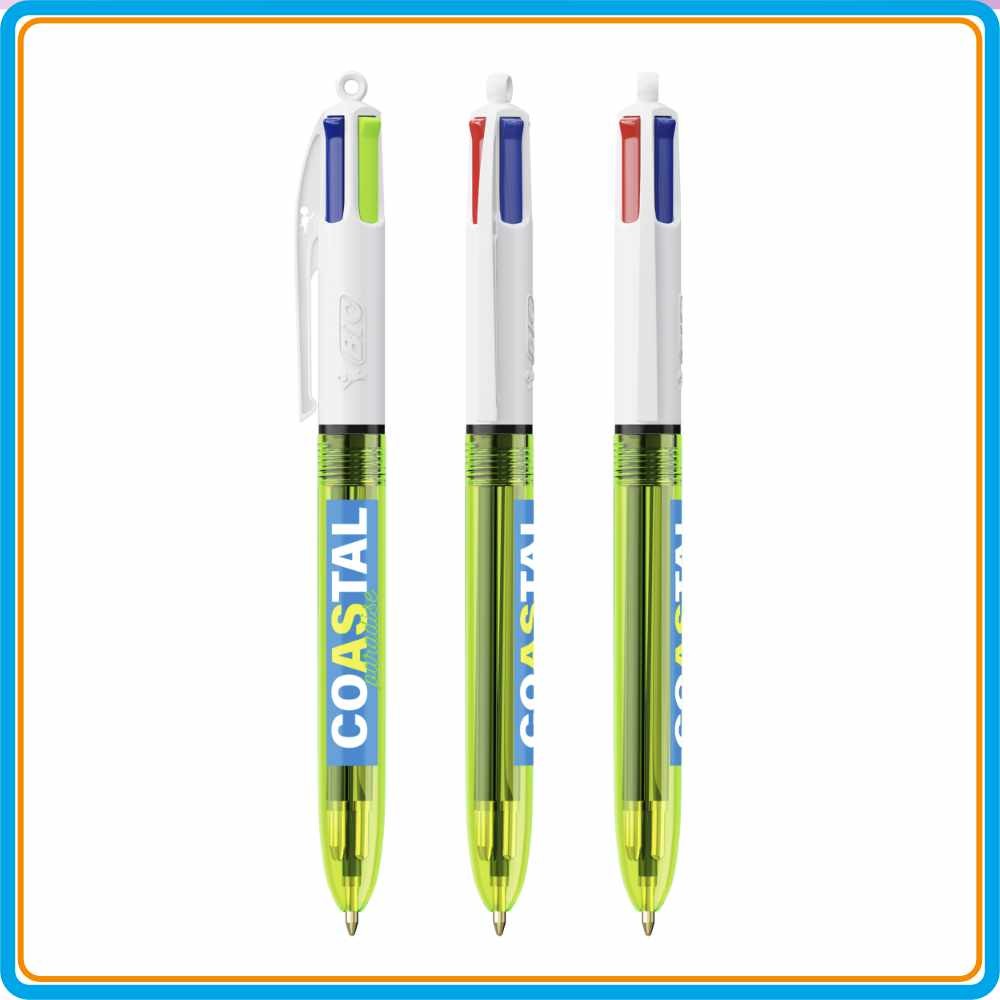 BIC® 4 COULEURS FLUO | Le Calendrier Pub