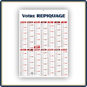 Le Calendrier Pub|Souple VERTICAL 2