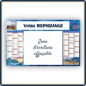 Le Calendrier Pub|Rigide EFFAÇABLE 2