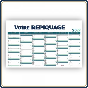 Le Calendrier Pub|Rigide EFFAÇABLE 2