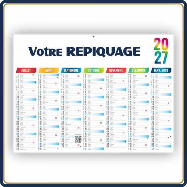 BANCAIRE ARLEQUIN STANDARD SOUPLE - 2027 | Le Calendrier Pub