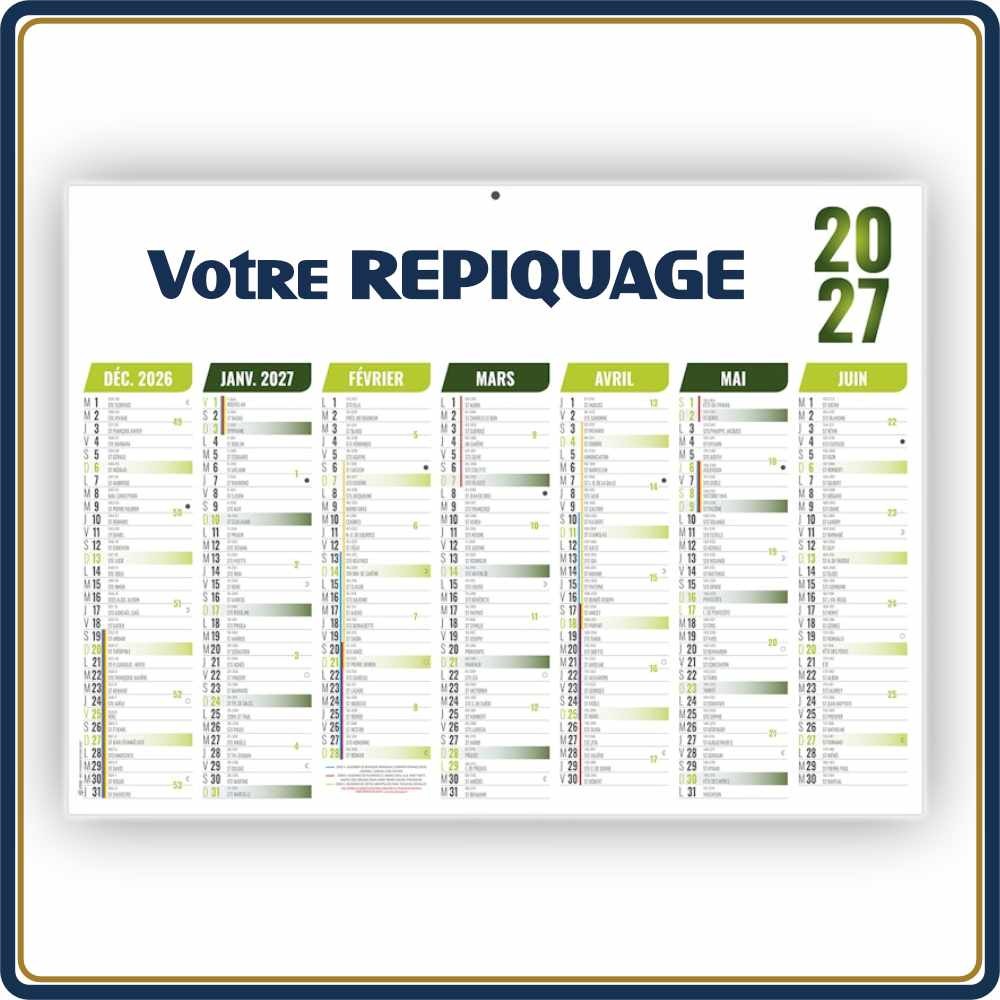 BANCAIRE FLORENTIN MINI RIGIDE - 2027 | Le Calendrier Pub