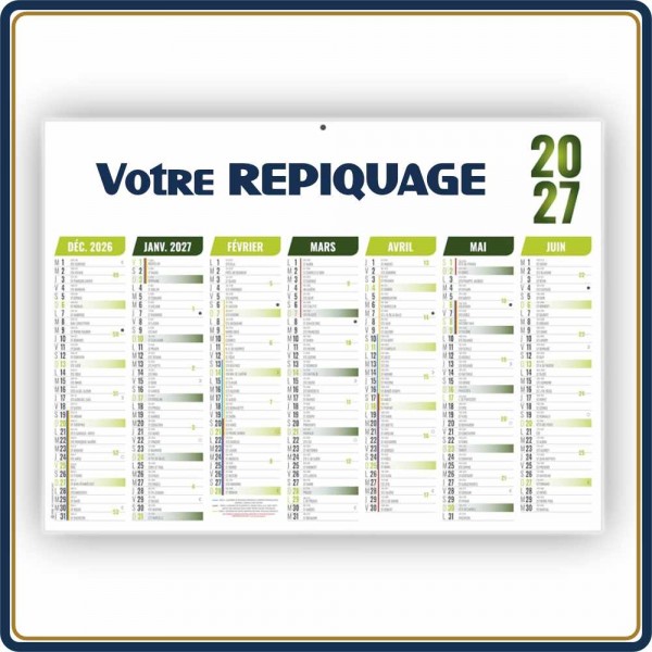 BANCAIRE FLORENTIN MEDIUM SOUPLE - 2027 | Le Calendrier Pub