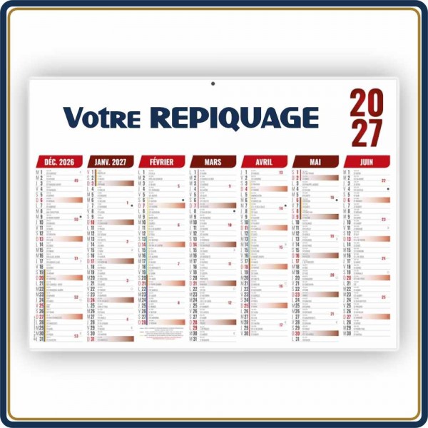 BANCAIRE FLORENTIN MINI SOUPLE - 2027 | Le Calendrier Pub